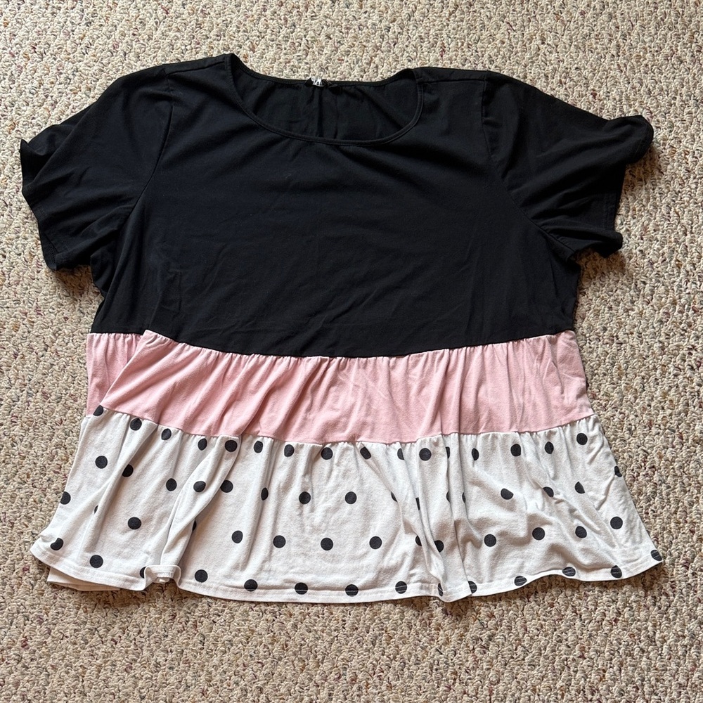 BloomChic Elegant Black Top